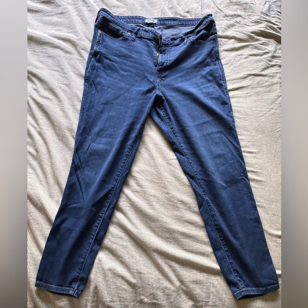 Madewell Women's 10” High-Rise Skinny in Deep Blue